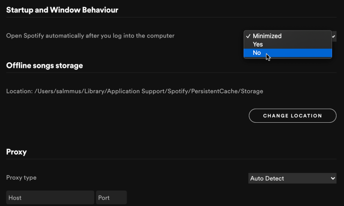 如何停止启动时打开Spotify 如何停止启动时打开Spotify