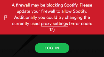 如何在设备上修复Spotify错误代码17 如何在设备上修复Spotify错误代码17
